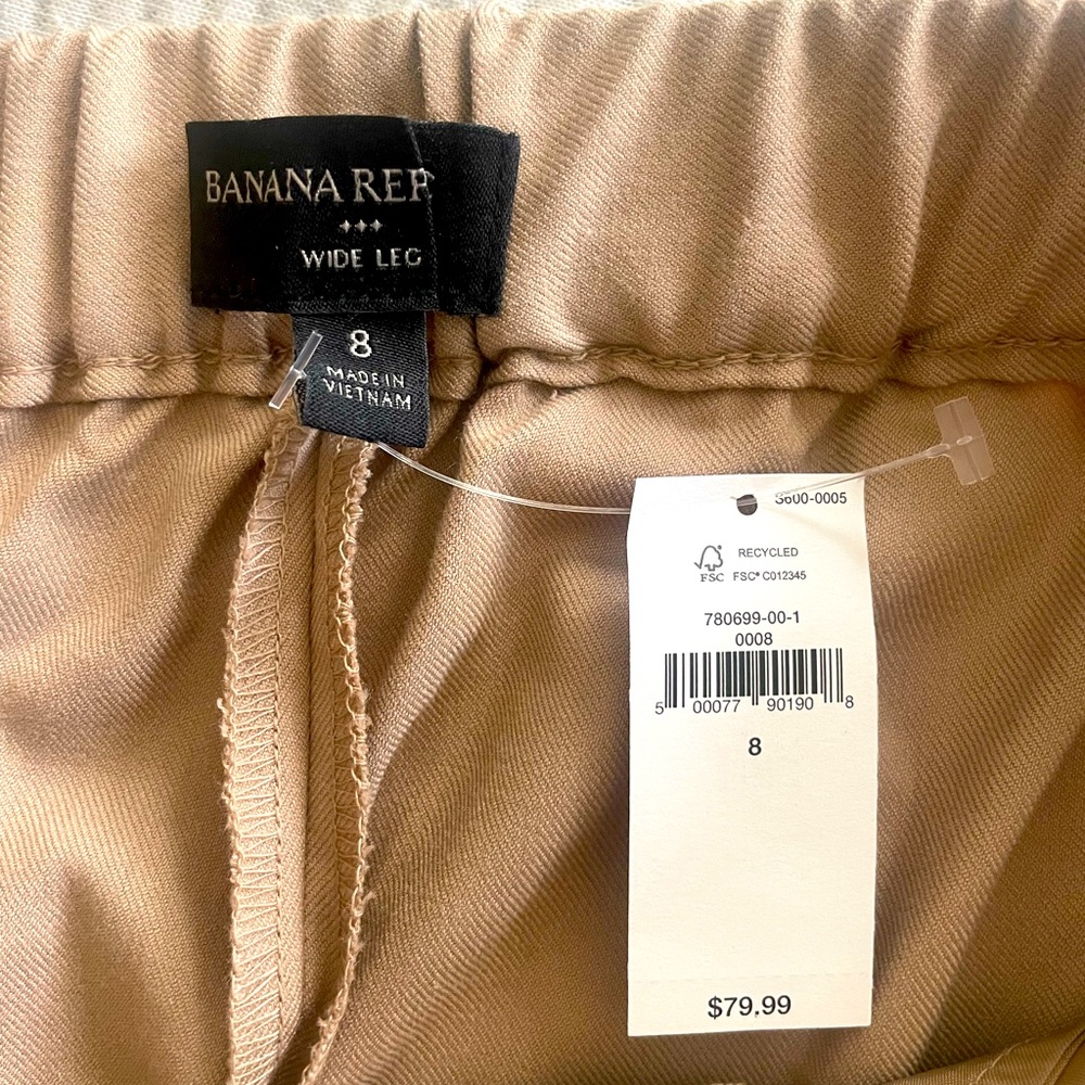 Banana Republic Wide Leg Trouser- NWT
